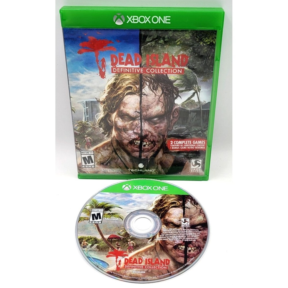 Dead Island: Definitive Collection (Microsoft Xbox One 2016) CIB COMPLETE IN BOX